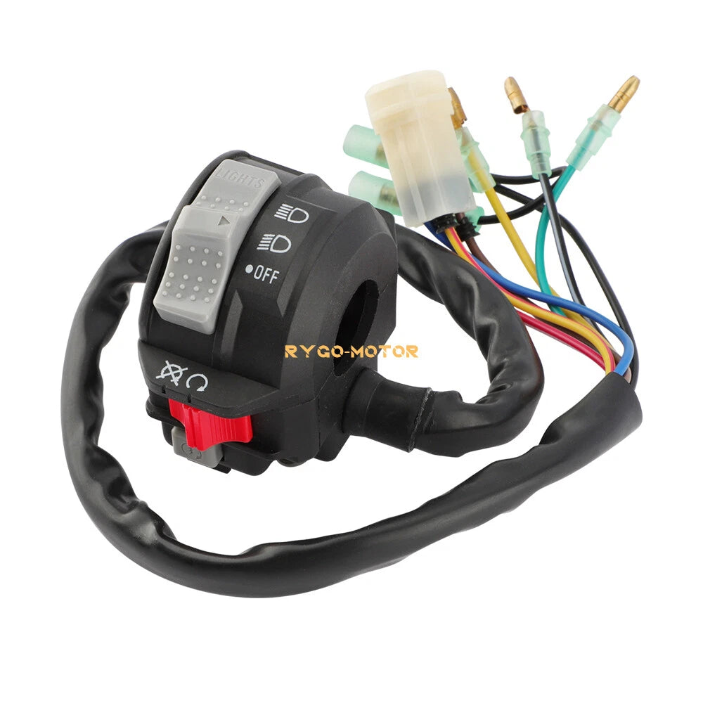 Left Handlebar Switch for Yamaha Moto 4 YFM200DX (1986–1989)