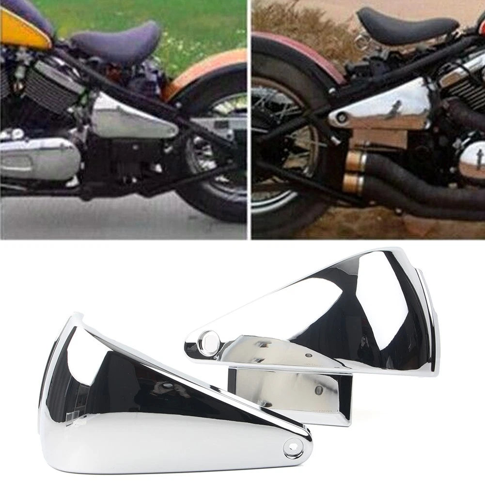 Battery Side Fairing Cover for Kawasaki Vulcan VN400 (2000–2006) Chrome