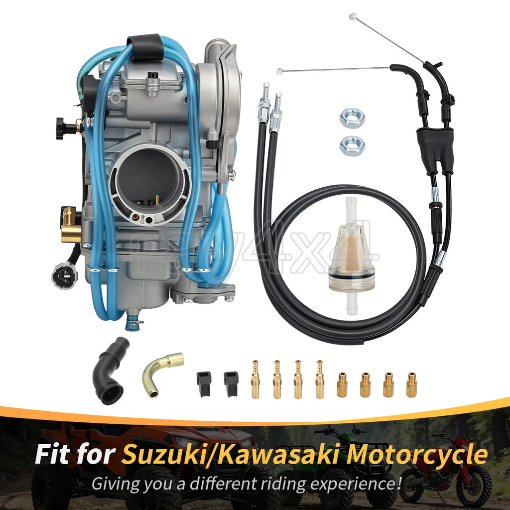 Carburetor & Throttle Cable Assy for Suzuki RMZ 250 (2004–2006)