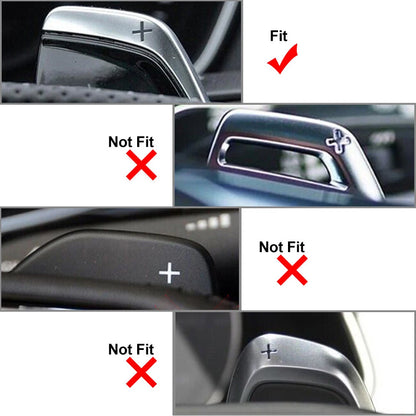 Steering Wheel Shift Paddle Extension For Audi RS3 RS4 RS5 R8 TT RS