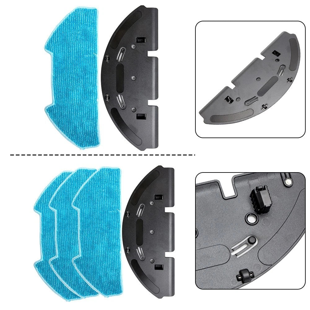 Mop Parts Set for bObsweep Dustin (2016–2023) - Includes Bracket