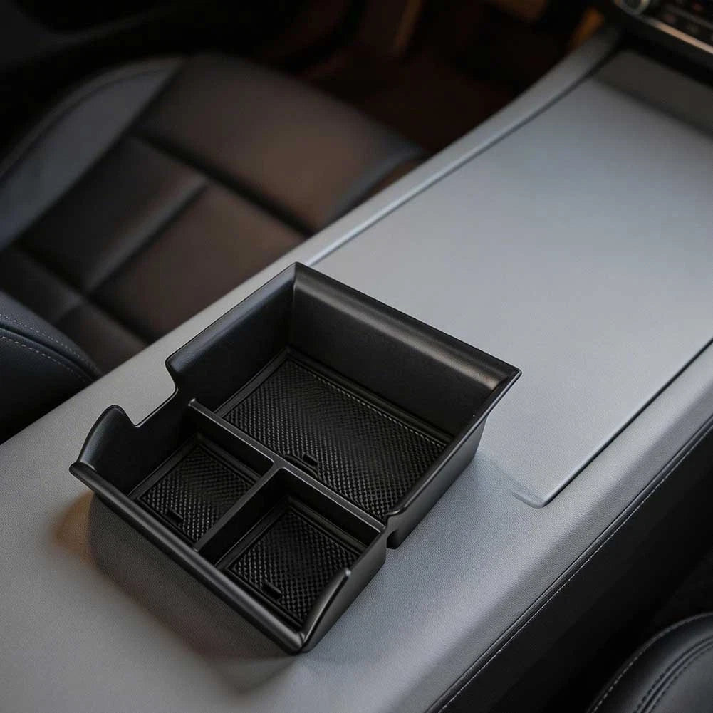 Plastic Center Armrest Storage Box for BYD Atto 3 (2023–2026) Black