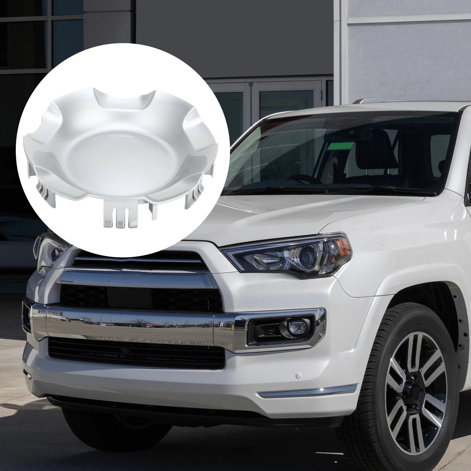 Wheel Center Cap Replacement for GMC Yukon (1992–1999) Silver 7.09 in