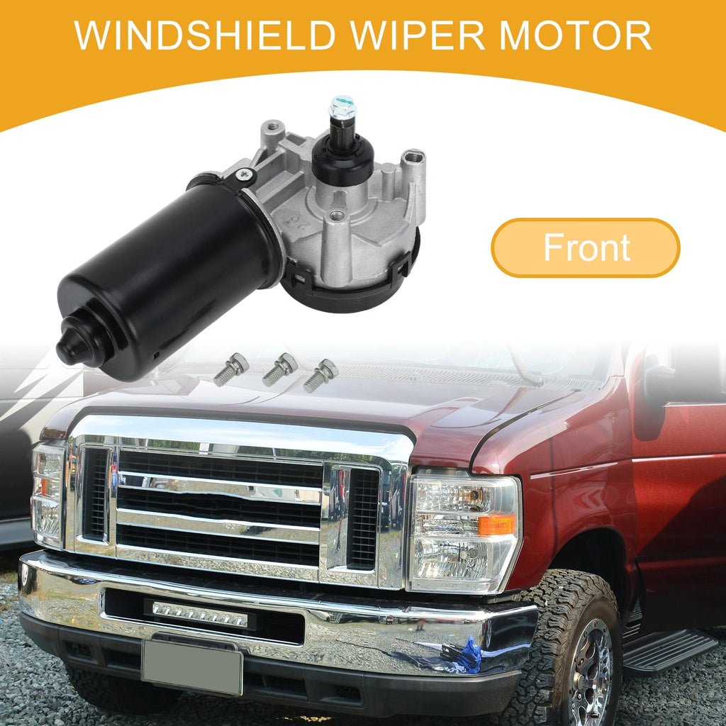 Front Windshield Wiper Motor Replacement for Ford E-150 E-250 (2005–2014)