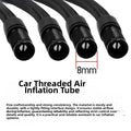 Air Pump Hose with for m6 M8 Thread Adapter Extension for Efficient Inflation