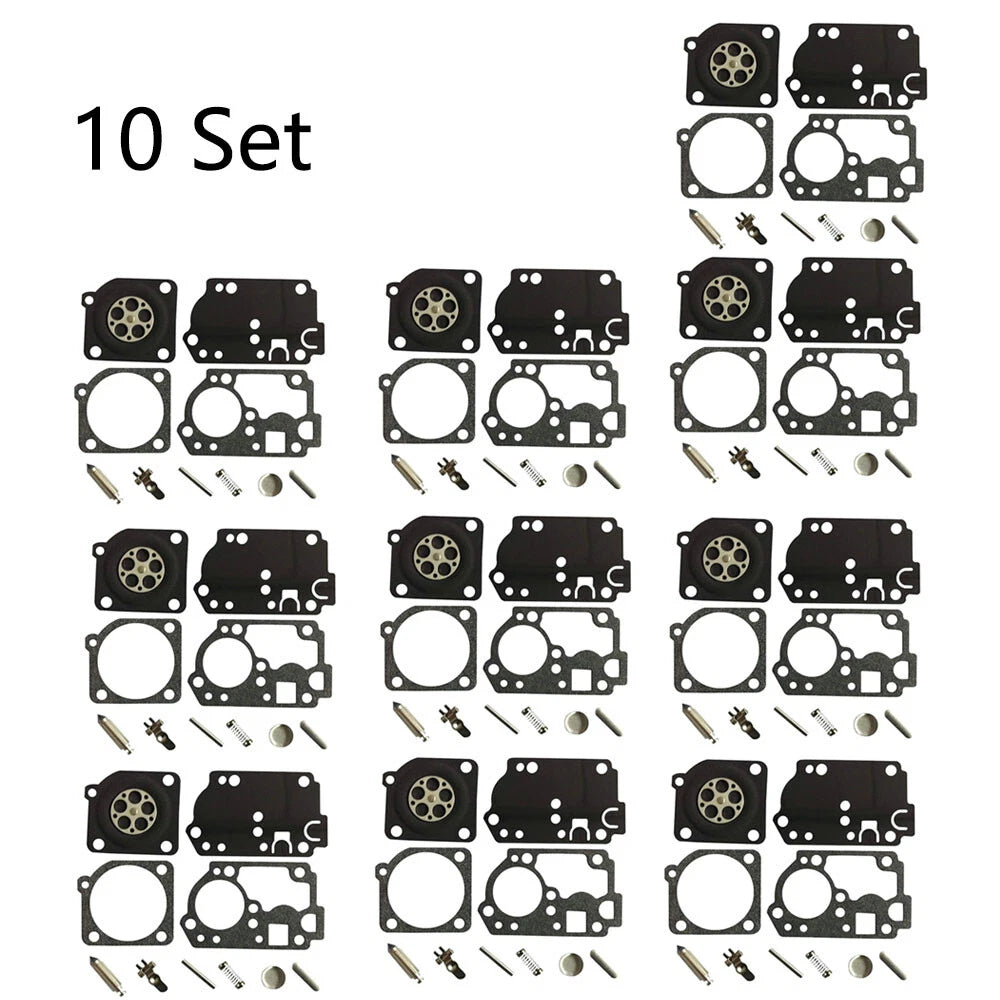 10x Carburetor Gasket Kit for Homelite Zama RB-142 (C1U-W32, C1U-W32A)