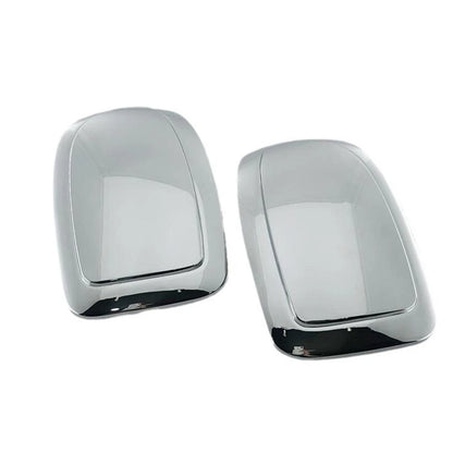 Chrome Overlay Mirror Covers for Chevy GMC Trucks (Weather Resistant)