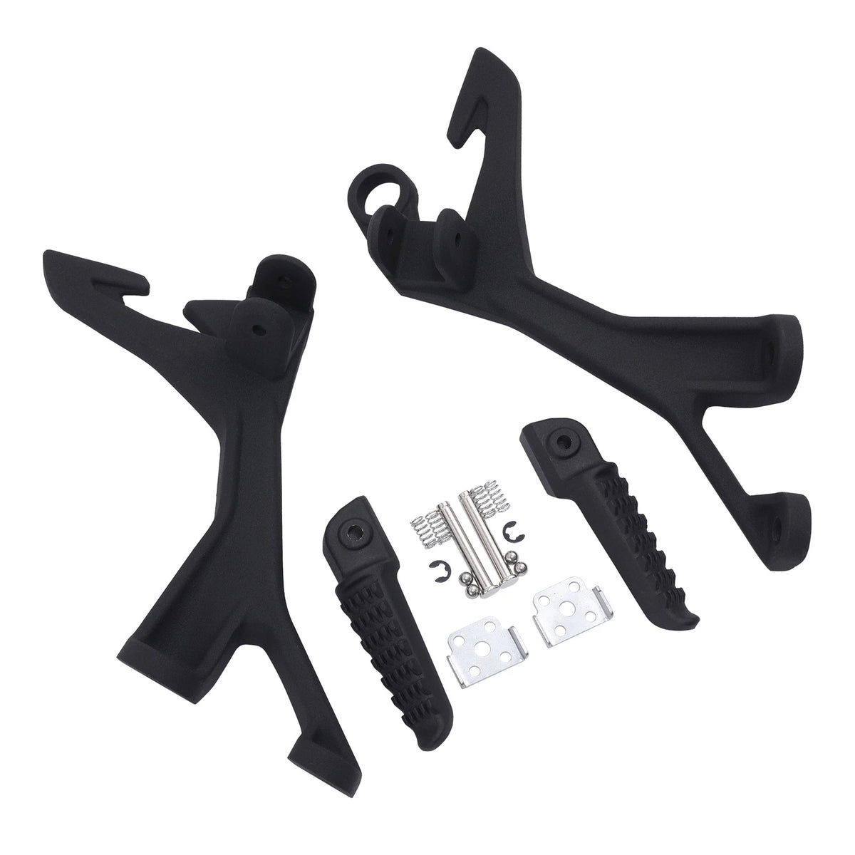 Passenger Footpegs Footrest Bracket for Kawasaki Ninja 400 (2018–2024)