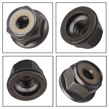2 pcs Reverse Thread Collar Nut M10x1.0 Left Hand for Stihl FS36 (1990–2023)
