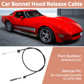 Hood Release Lateral Cable Latch for Chevy Corvette C3 (1978–1982)