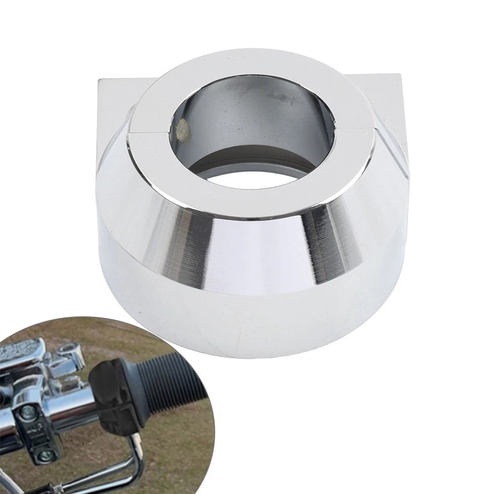 1" Dual-Cable Throttle Housing Clamp for Harley Dyna Softail (1991–2023)