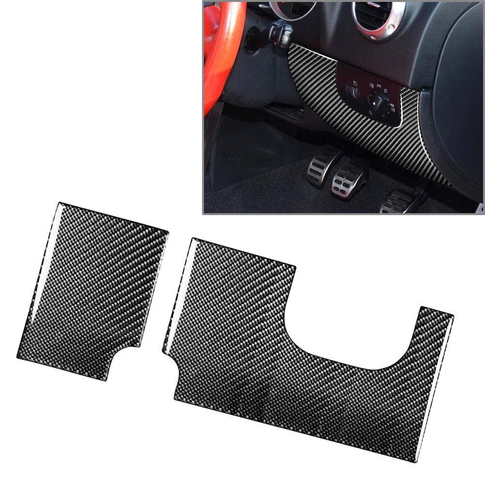 2Pcs RHD Headlight Switch Panel Cover Trim for Audi TT 8N (2001–2006)