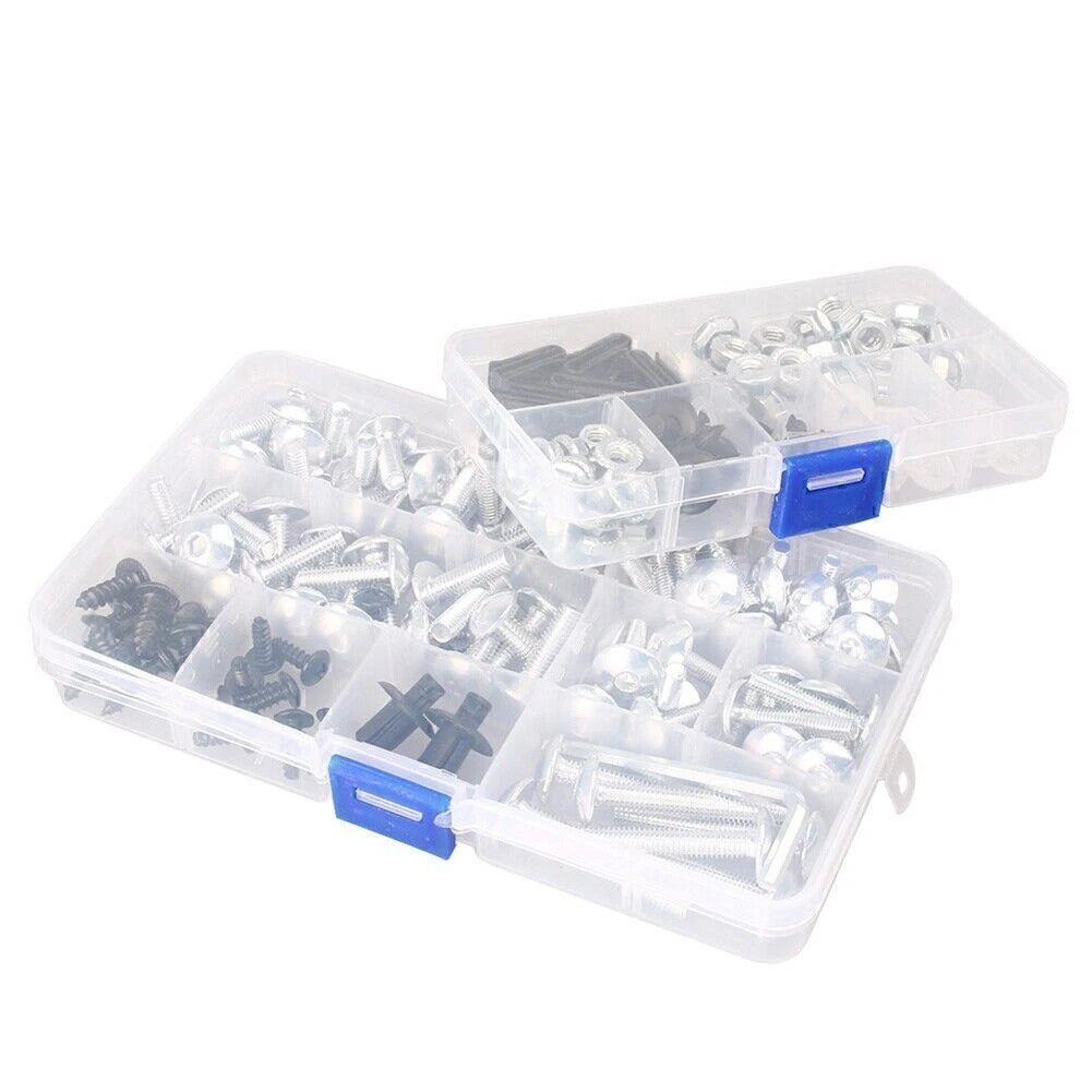 Fairing Bolt Screw Set for Motorcycle (Silver)