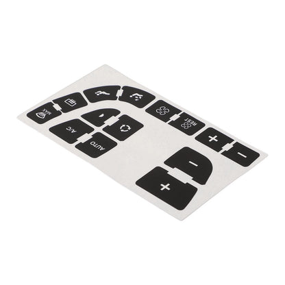 Button Repair Decal Sticker for Reduced Light Penetration Control Cells