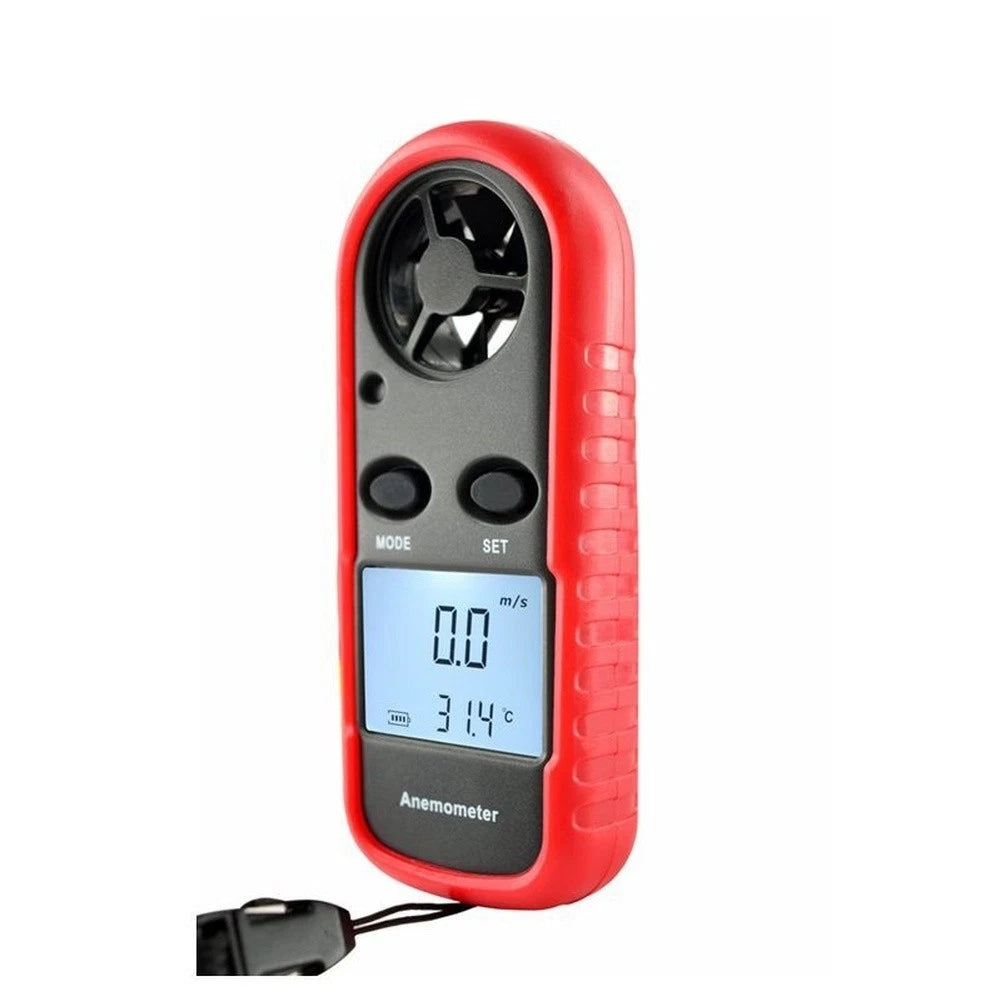 Digital Anemometer for Air Velocity and Volume (Portable, Lightweight)