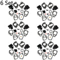 Set of 6 Carburetor Rebuild Kits for Mercury Mariner 6-25HP (1990–2000) 1395-97611 18-7212