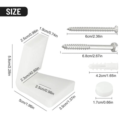 Screws Fixing Kit for Toilet Semi Pedestal (No Year Range)