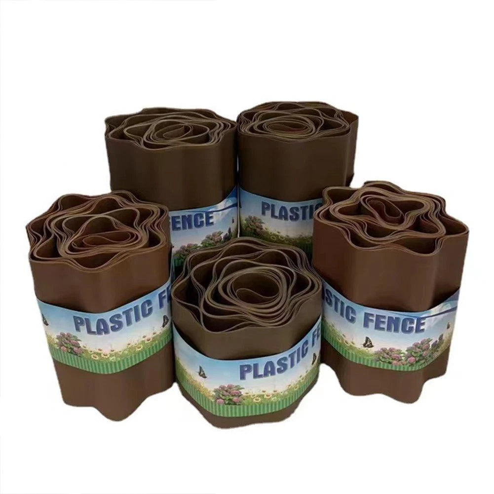 Flexible Plastic Lawn Edge Strip for Grass Control and Borders