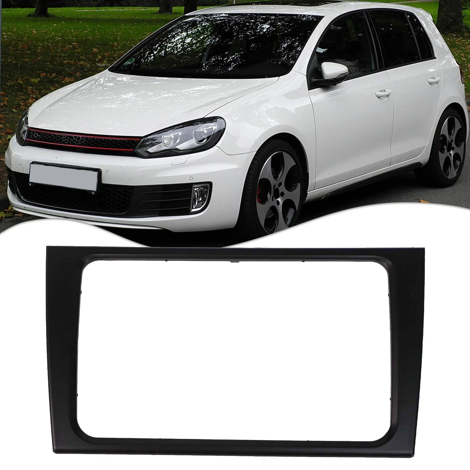 CD Box Bezel Replacement for Volkswagen Golf 6, GTI Mk VI (2009–2013)