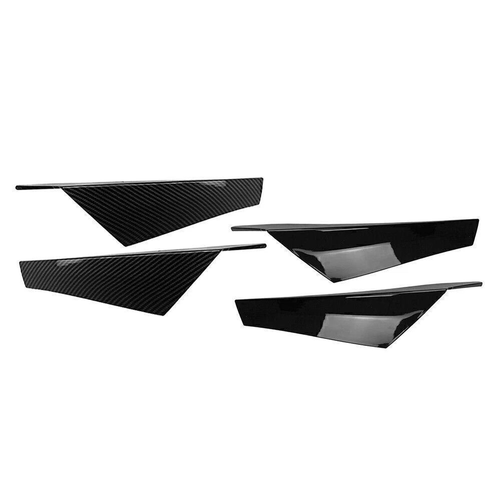 2X Rear Window Spoiler Side Wing Trim for Volkswagen Golf 8 (2020–2021)