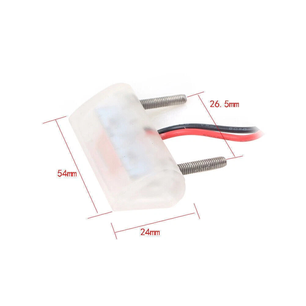 LED License Plate Tag Light for Universal Motorcycle (All Years)