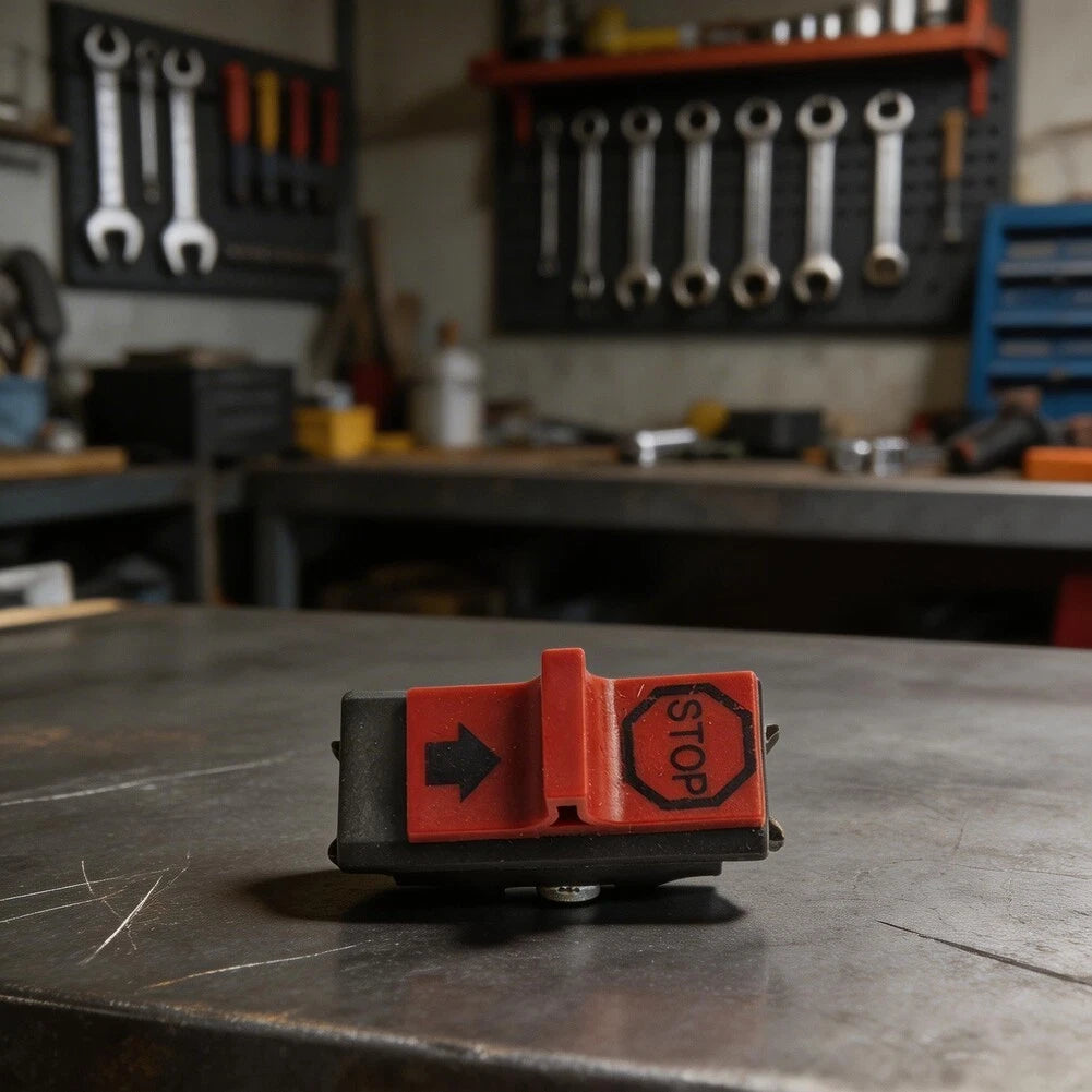 Rocker-Style Switch for Chainsaw (Tool-free Installation)