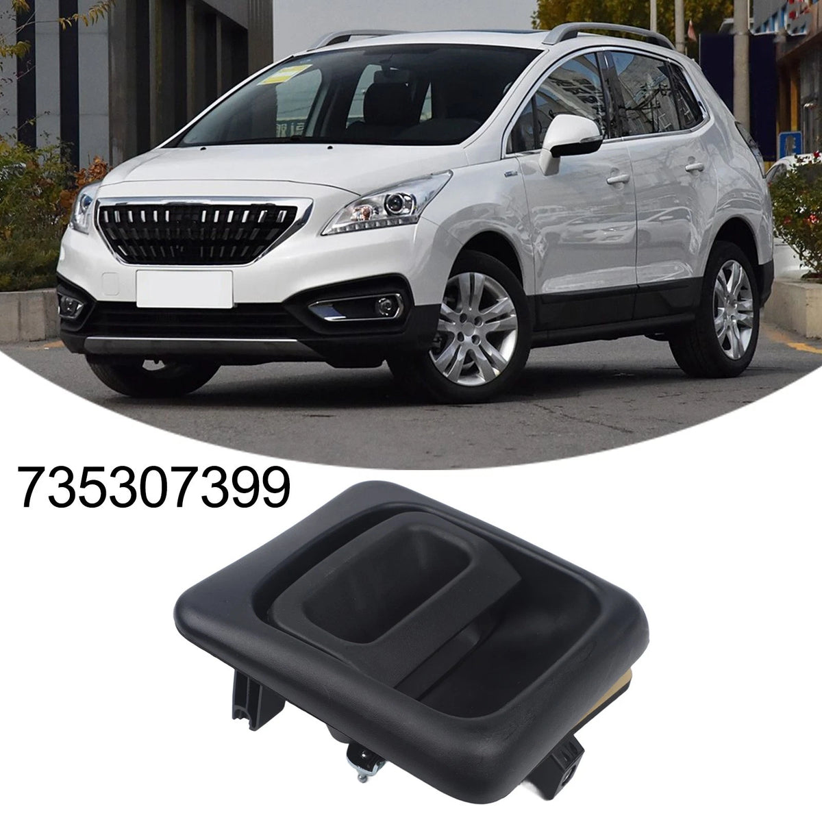 Easily Installed Right Side Slider Handle Compatible with For Fiat For Ducato