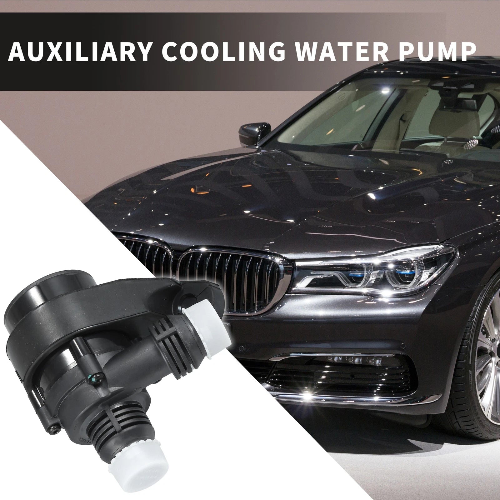 Auxiliary Cooling Water Pump Replacement for BMW 745i 7 Series (2002–2005)