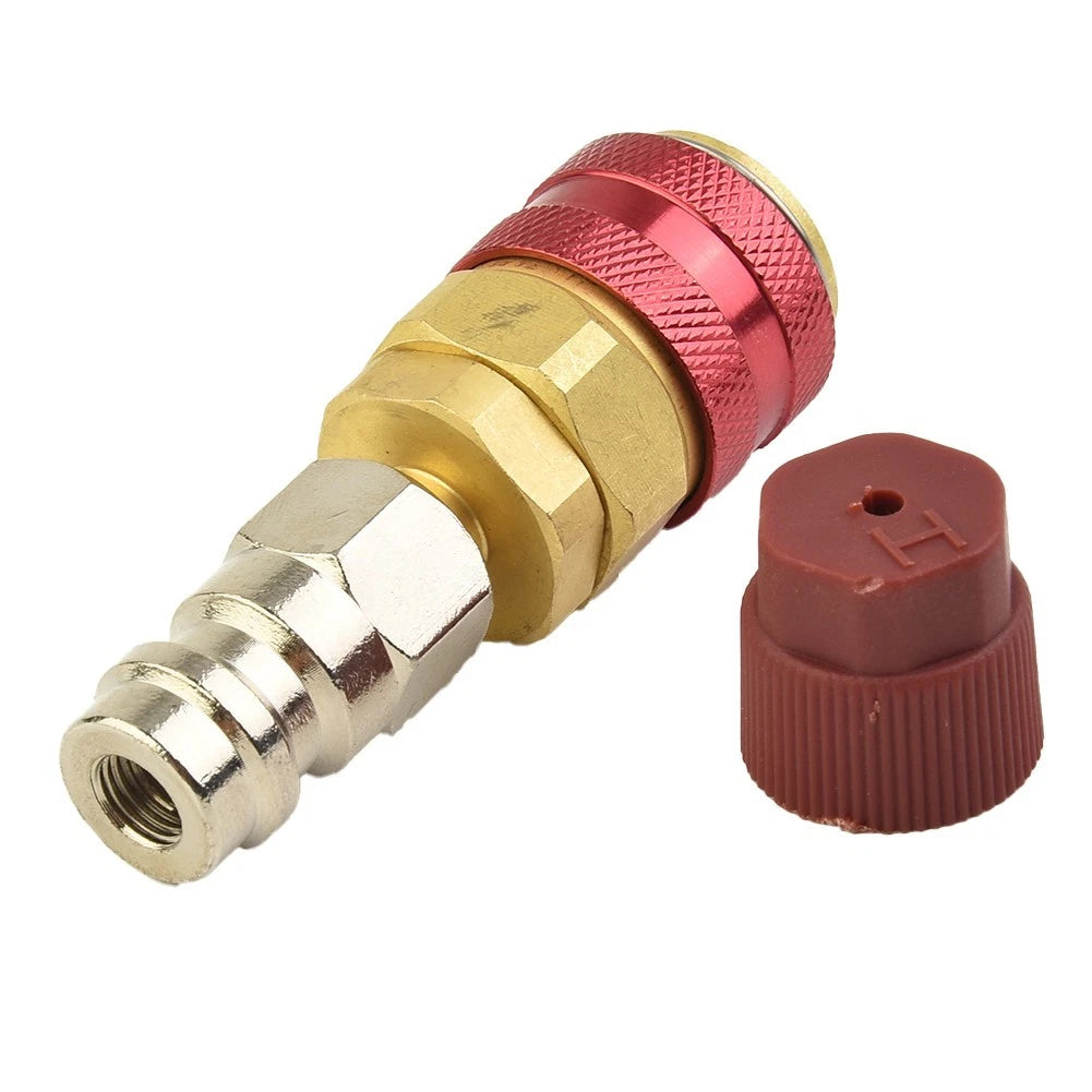 High Side Extension R134A Quick Coupler Adapters for Car Air-conditioning