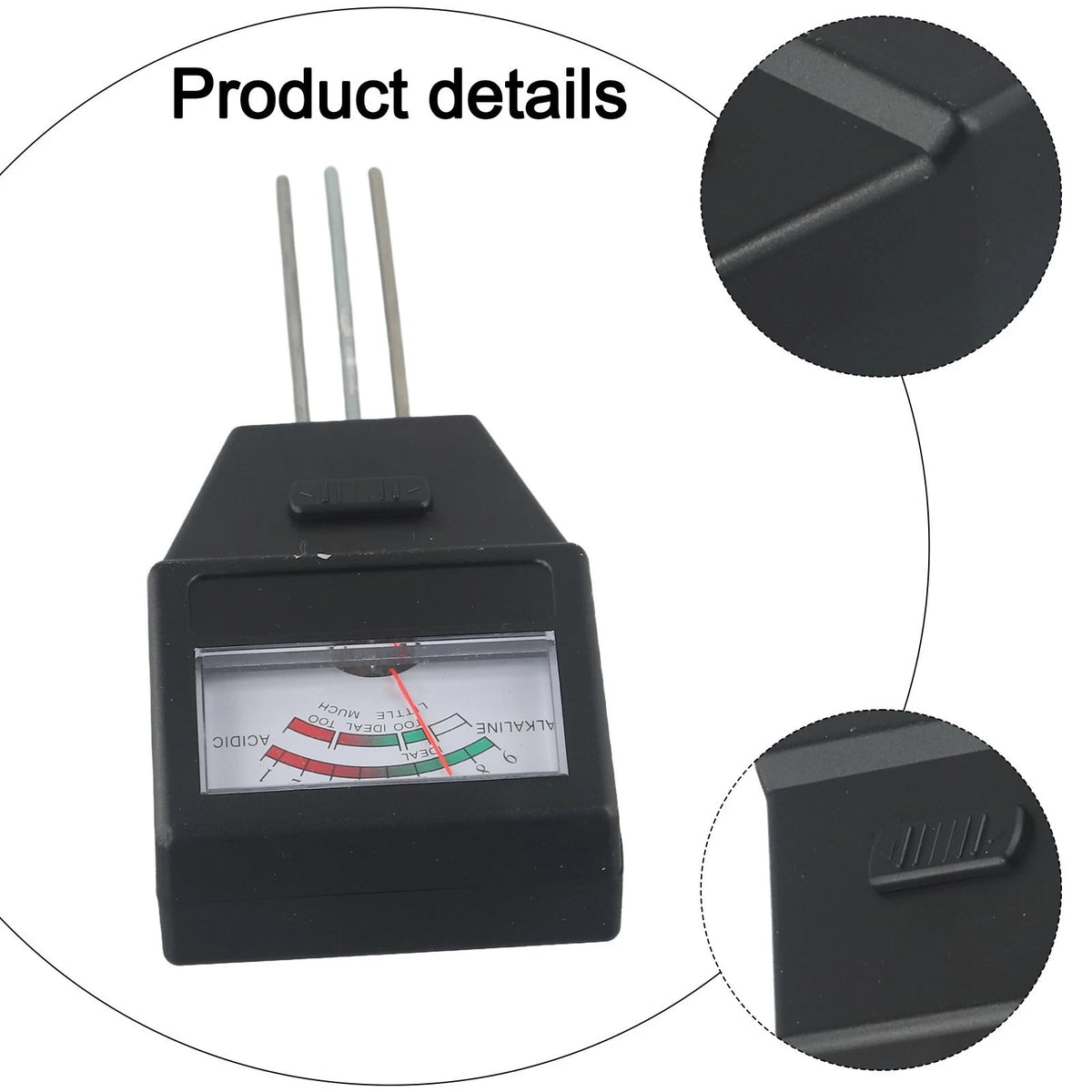 Soil Quality Assessment Tool PH Meter with Moisture Reading Capabilities