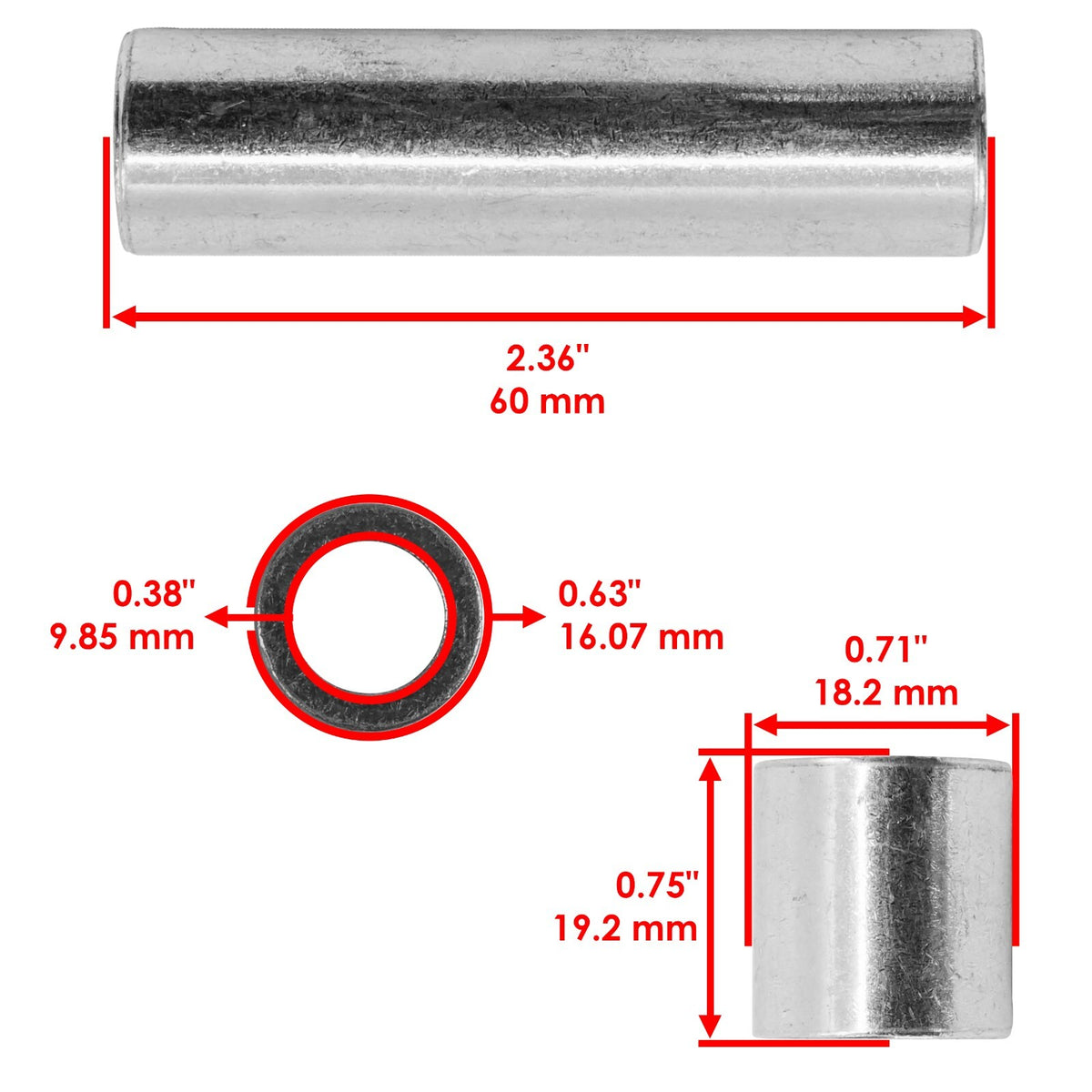 Pivot Idler Deck Bushing Replacement for Exmark Toro (2000–2000)