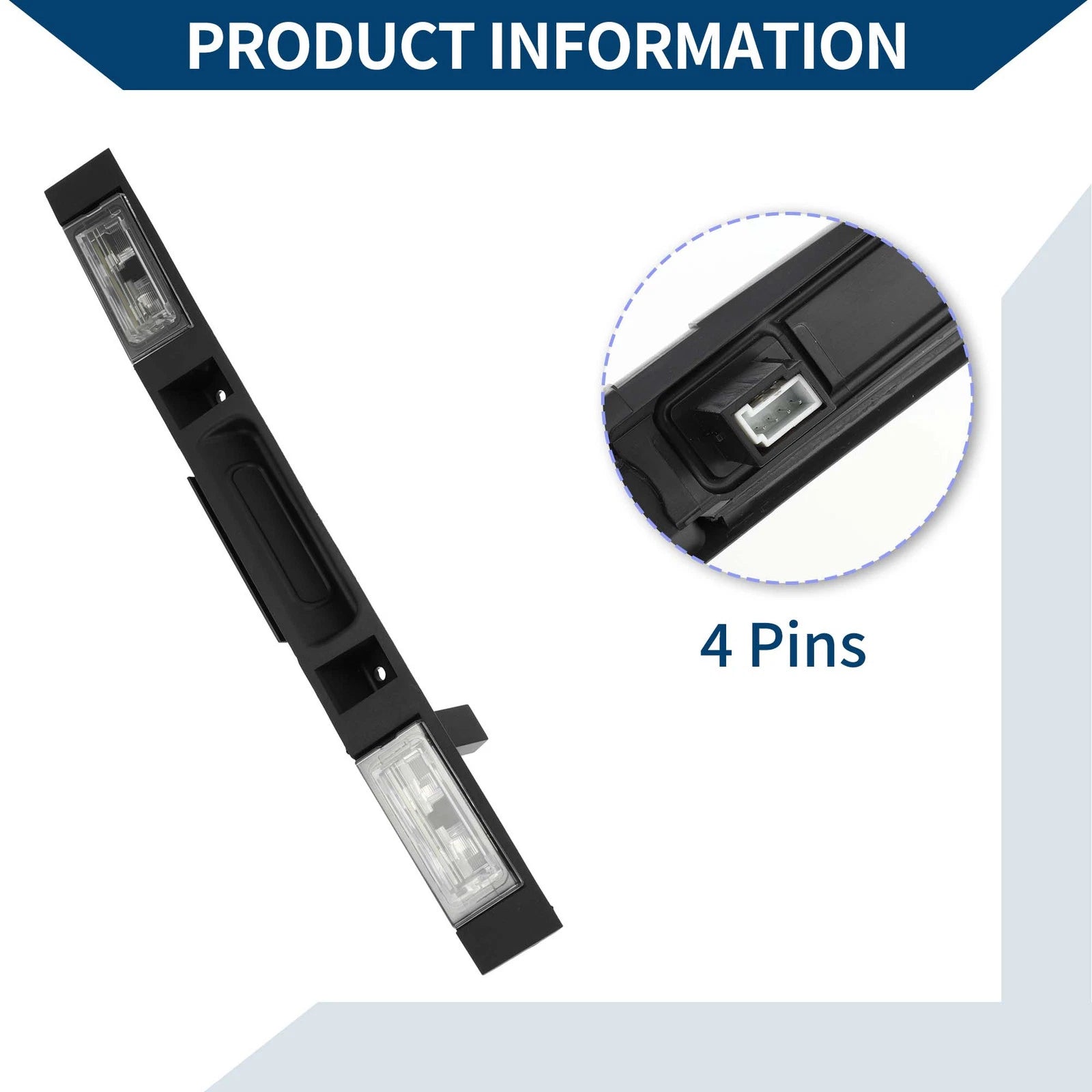Trunk Lid Lock Release Push Button Switch for BMW X3 (2004–2010) No.51133403611