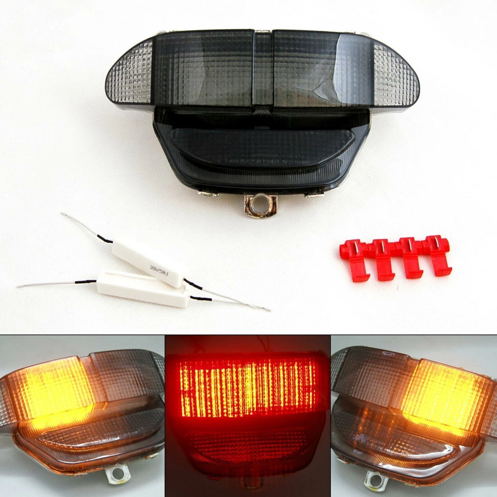 Smoke LED Taillight + Turn Signals for Honda CBR900RR (1998–1999) T9