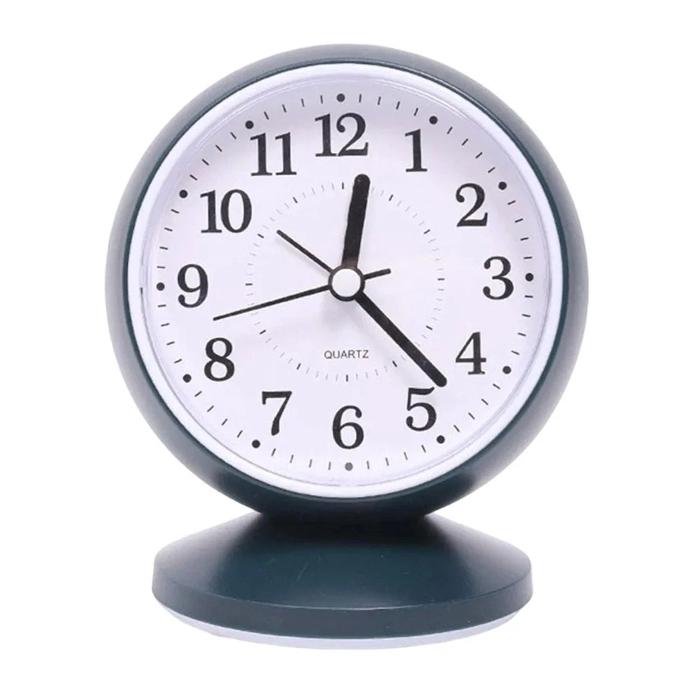 Silent Alarm Clock for Kids' Bedroom - Non-Slip Base, Gentle Up Feature