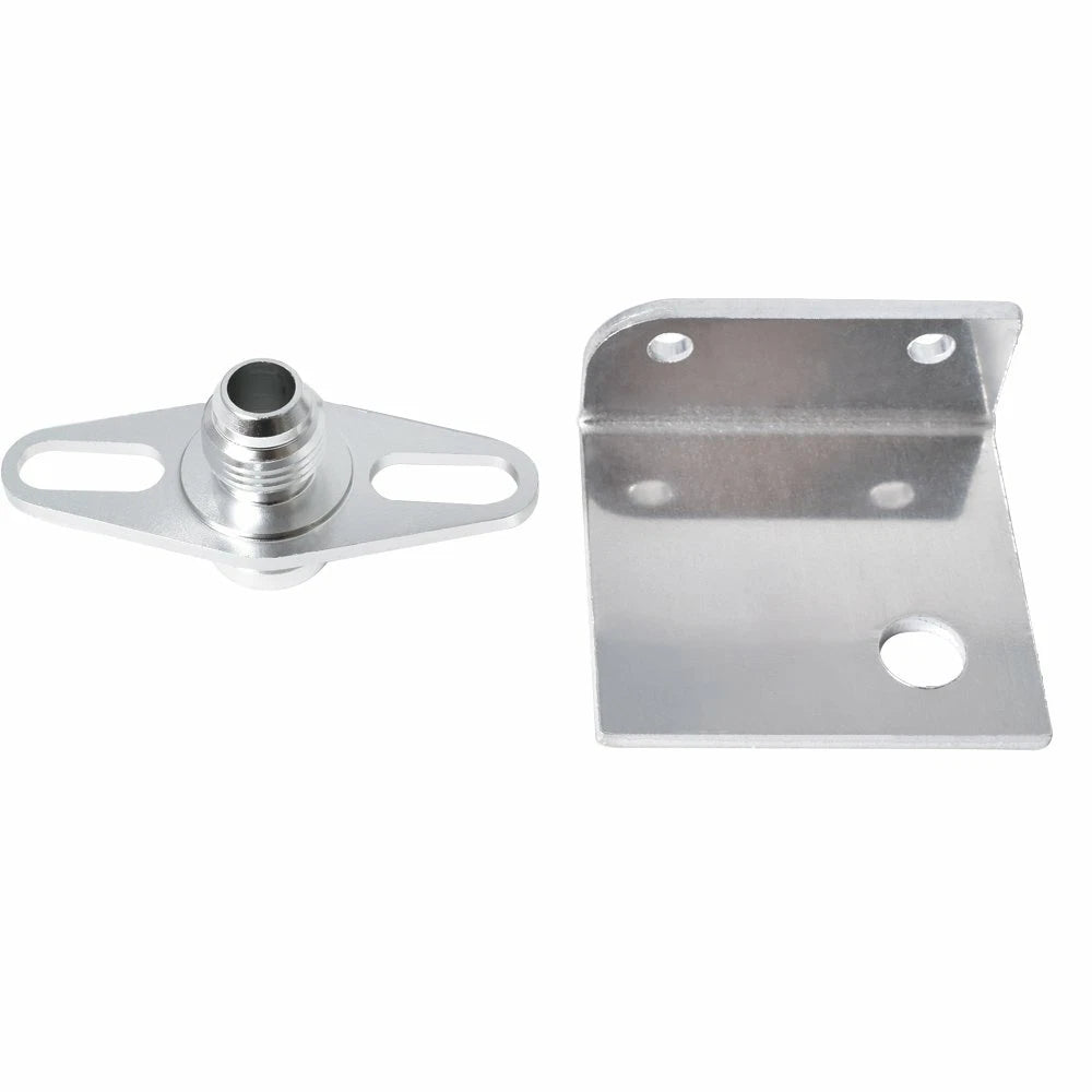 Adjustable Fuel Pressure Regulator Kit with Gauge -6AN for Universal (0-100psi)