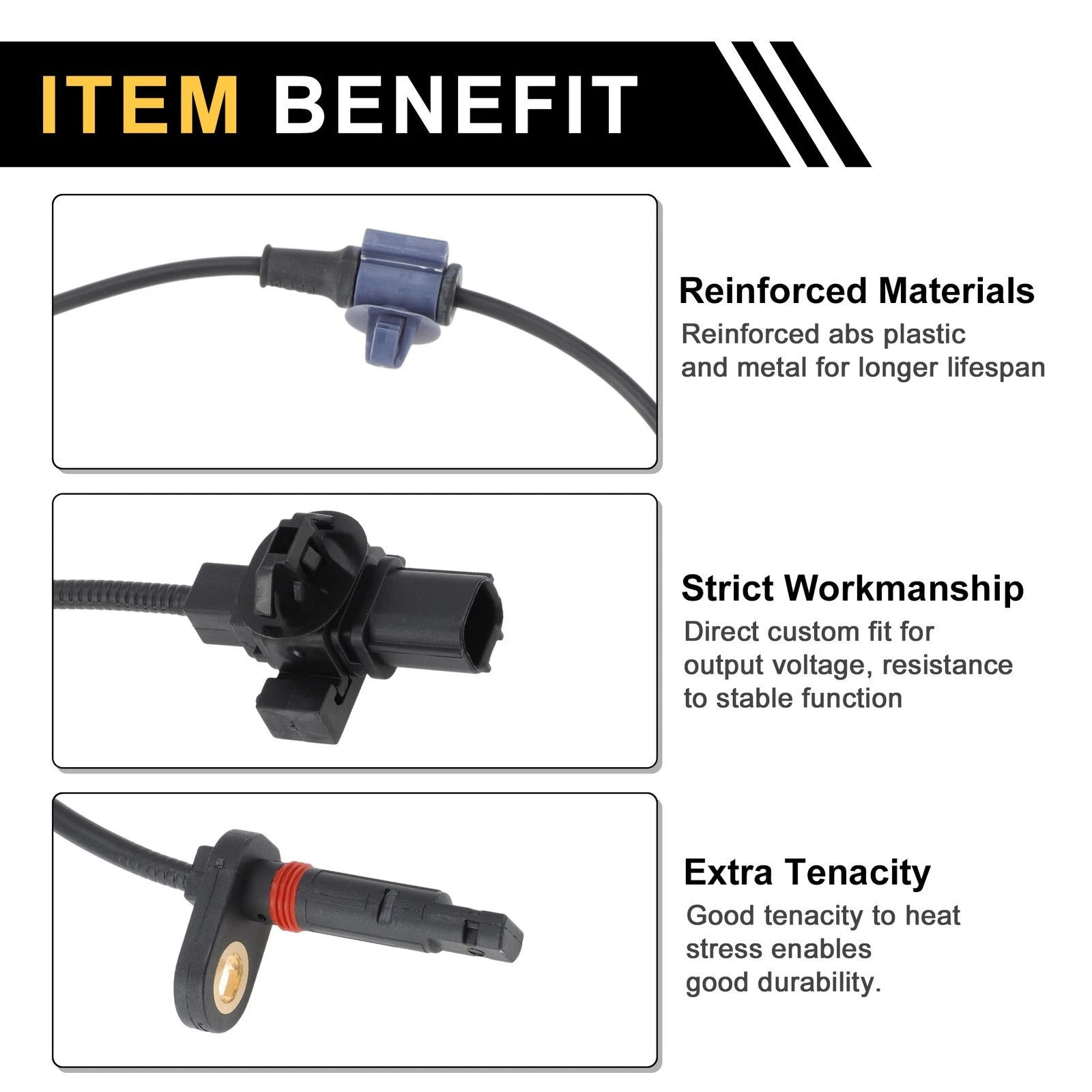 ABS Wheel Speed Sensor Rear Left for Honda CRV (2007–2008)