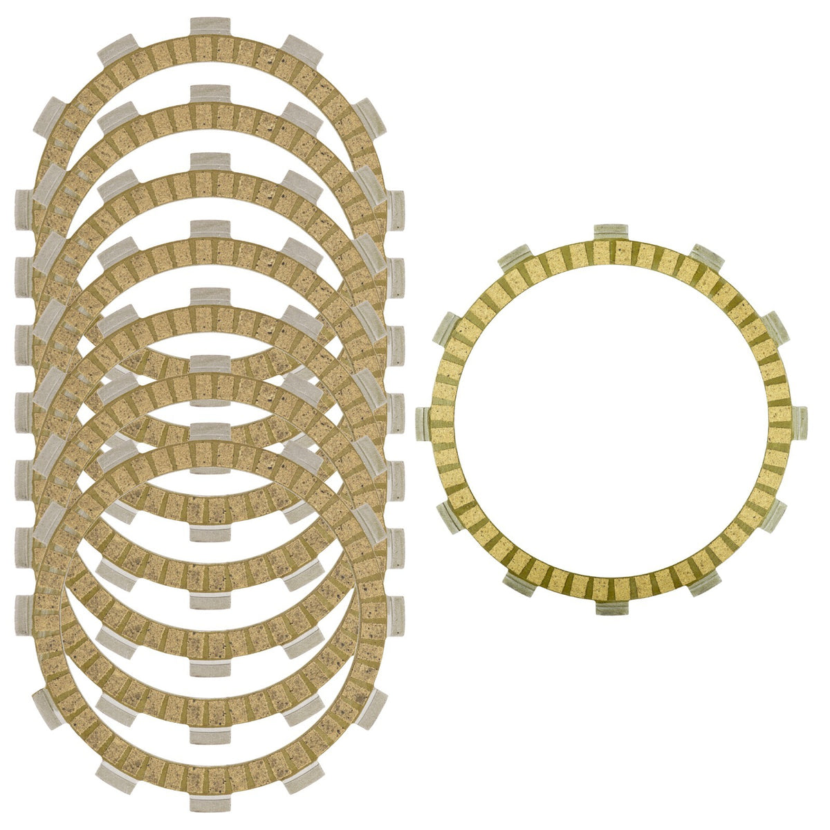 Clutch Friction Plates Replacement for Suzuki Tempter 650 GR650X (1983)
