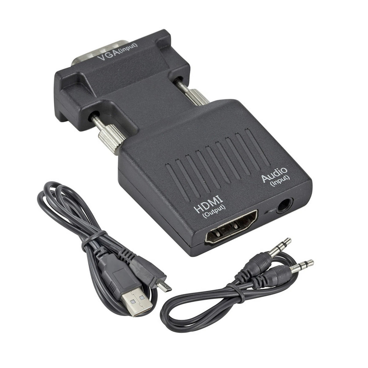 VGA to HDMI Adapter with Audio for PC to TV