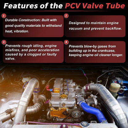 PCV Valve Tube for Chevy Silverado, GMC Sierra 1500 2500 (2007–2008)