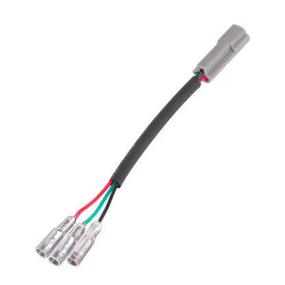 3Pin License Plate Light Cable Plug Connector for Yamaha Tenere 700