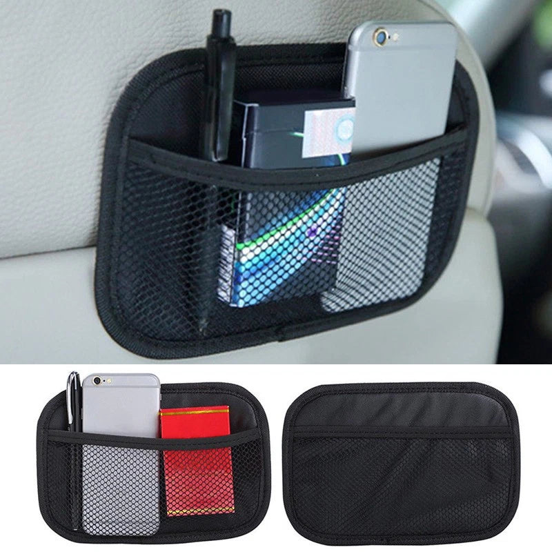 Car Stick-up Net Mesh Storage Bag for Universal Use (2010–2023)