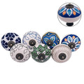 2Pcs Ceramic Drawer Knob Pull Handle for Kitchen Cupboard Dresser