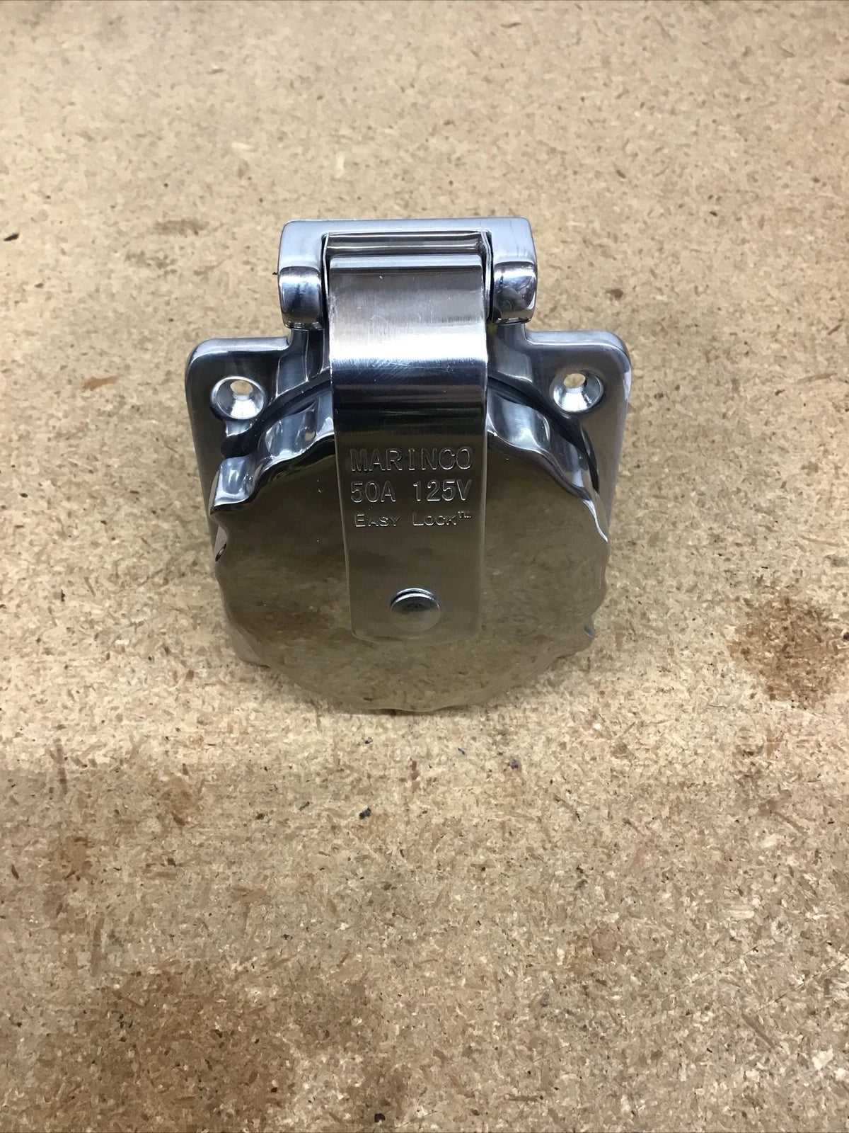50 Amp 125V Marinco 6371EL Shore Power Inlet for Marinco (Used)
