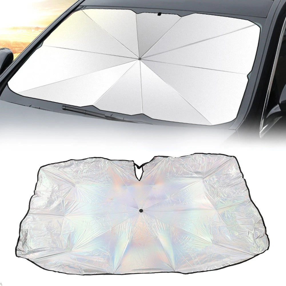 Universal Auto Umbrella Windshield Sunshade Heat Cover
