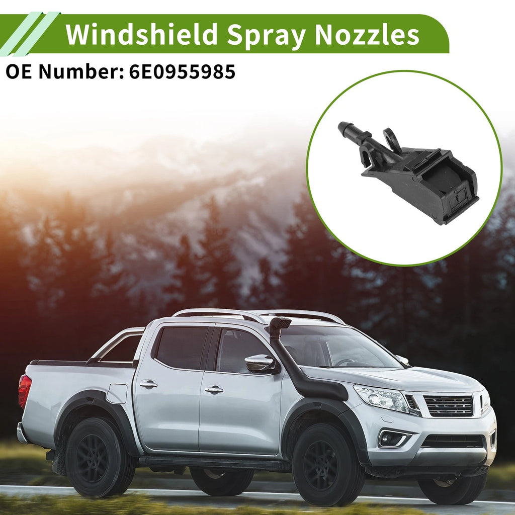 Windshield Washer Nozzle with Hose Connector for Volkswagen Amarok (2011–2022)
