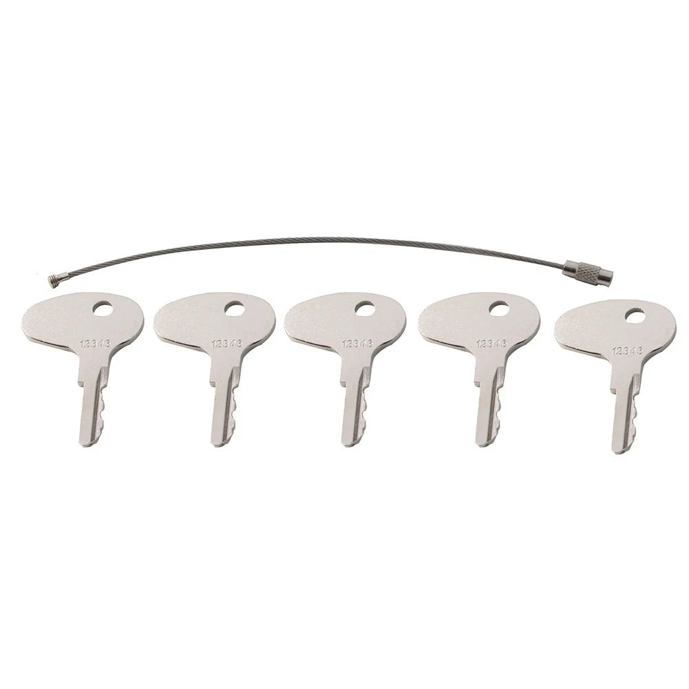 5Pcs Ignition Keys for Mitsubishi BD2 Dozers 12343 912-0514920 123243