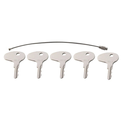 5Pcs Ignition Keys for Mitsubishi BD2 Dozers 12343 912-0514920 123243