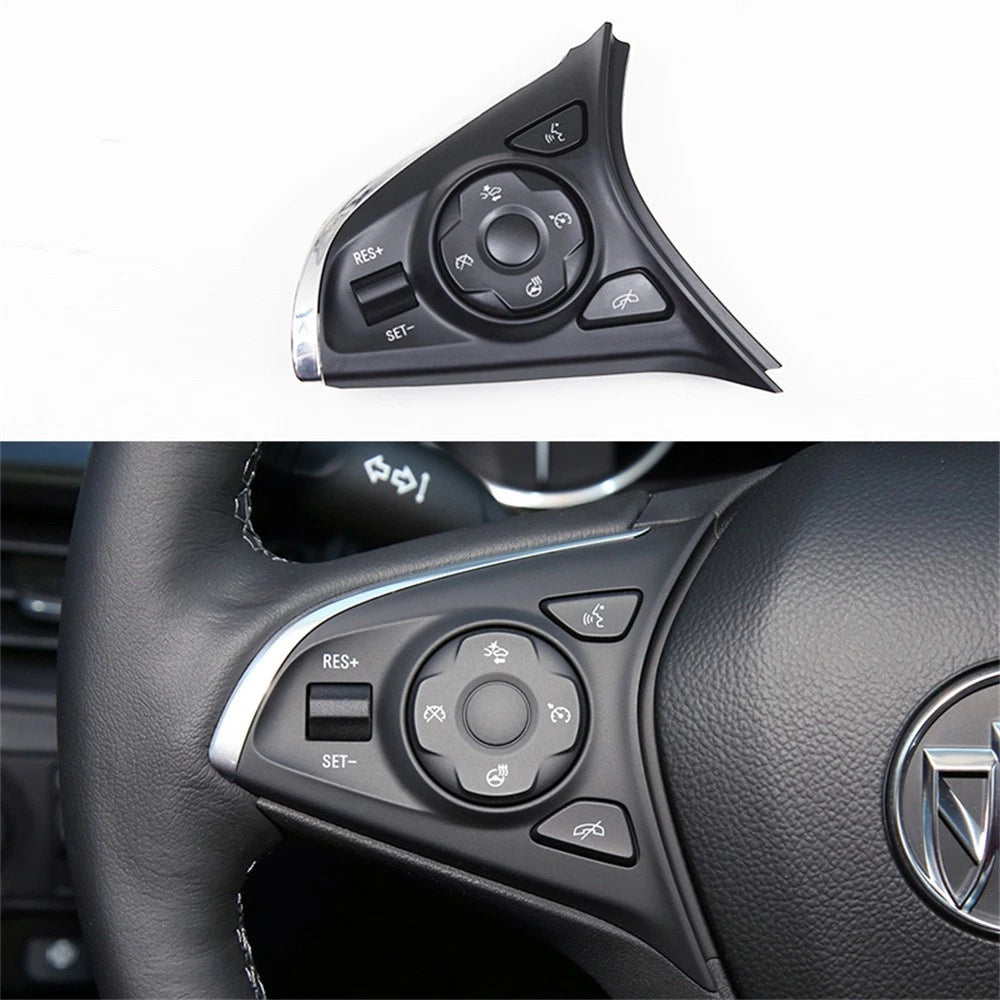 Left Heated Steering Wheel Switch Button Cover For Buick Envision Regal 23284615