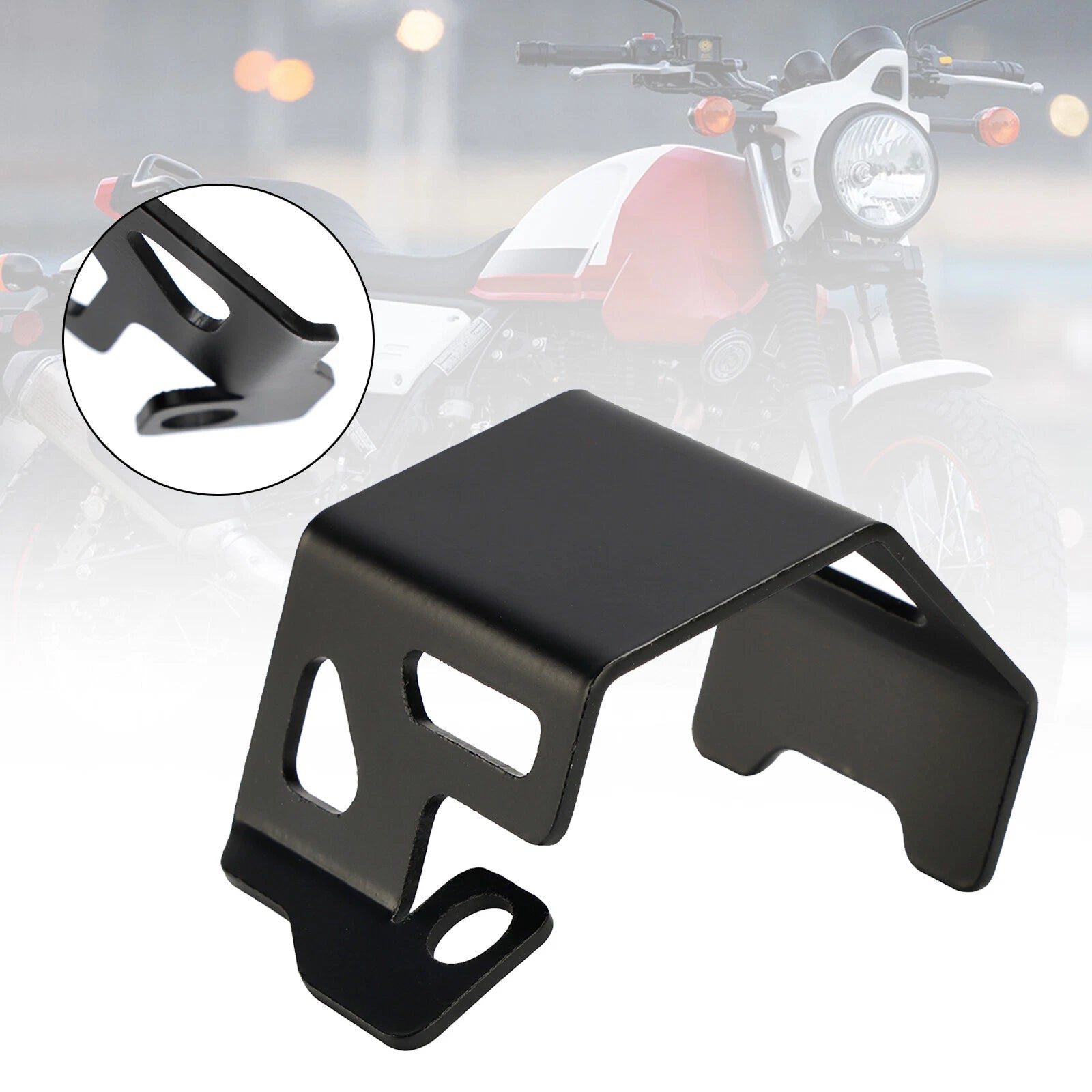 Rear Brake Fluid Reservoir Guard Cover for Himalayan SCRAM 411 (2018–2023)