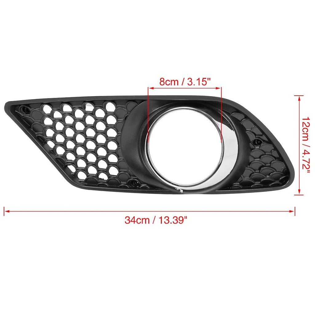 Left Side Fog Light Grille Cover Replacement for Mercedes-Benz C300 (2008–2014)